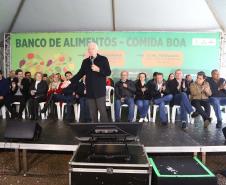 Estado moderniza Banco de Alimentos da Ceasa Cascavel e anuncia revitalização da unidade