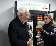 Estado moderniza Banco de Alimentos da Ceasa Cascavel e anuncia revitalização da unidade