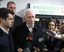 Estado moderniza Banco de Alimentos da Ceasa Cascavel e anuncia revitalização da unidade