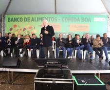 Estado moderniza Banco de Alimentos da Ceasa Cascavel e anuncia revitalização da unidade