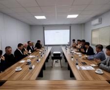 Darci Piana visita obras de nova fábrica bilionária da LG em Fazenda Rio Grande