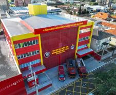 Investimento de R$ 12 milhões: Guarapuava ganha nova sede do Corpo de Bombeiros 