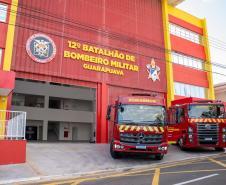 Investimento de R$ 12 milhões: Guarapuava ganha nova sede do Corpo de Bombeiros 