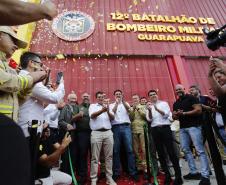Investimento de R$ 12 milhões: Guarapuava ganha nova sede do Corpo de Bombeiros 