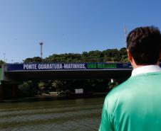 Do sonho à realidade: Ponte de Guaratuba alcança 50% de conclusão
