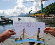 Do sonho à realidade: Ponte de Guaratuba alcança 50% de conclusão