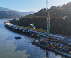 Do sonho à realidade: Ponte de Guaratuba alcança 50% de conclusão