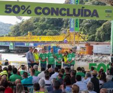 Do sonho à realidade: Ponte de Guaratuba alcança 50% de conclusão
