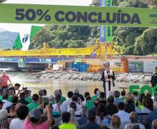 Do sonho à realidade: Ponte de Guaratuba alcança 50% de conclusão