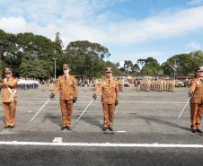 Medalha Coronel Sarmento: secretários e autoridades recebem honraria da PMPR