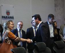 Governador recebe comitiva da União Europeia para fortalecer laços com o Paraná
