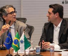 Governador recebe comitiva da União Europeia para fortalecer laços com o Paraná