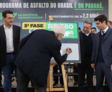 Estado amplia Asfalto Novo, Vida Nova para municípios com cerca de 100 mil habitantes