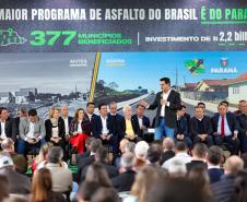 Estado amplia Asfalto Novo, Vida Nova para municípios com cerca de 100 mil habitantes