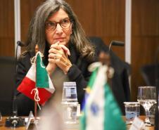 Em reunião com Corpo Consular, Piana destaca força das parcerias internacionais