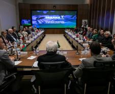Em reunião com Corpo Consular, Piana destaca força das parcerias internacionais