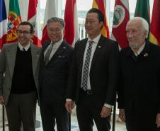 Em reunião com Corpo Consular, Piana destaca força das parcerias internacionais