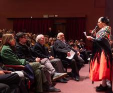 Piana participa da abertura do 63º Festival Folclórico de Etnias, que reúne 2 mil artistas