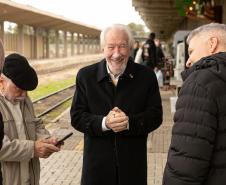 Piana participa da inauguração de novo espaço cultural da Estação Ferroviária de Curitiba
