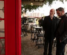 Piana participa da inauguração de novo espaço cultural da Estação Ferroviária de Curitiba