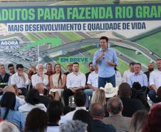 Estado e Fazenda Rio Grande firmam convênio de R$ 96 milhões para viadutos na BR-116