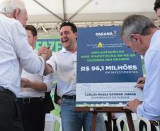 Estado e Fazenda Rio Grande firmam convênio de R$ 96 milhões para viadutos na BR-116