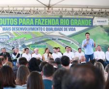 Estado e Fazenda Rio Grande firmam convênio de R$ 96 milhões para viadutos na BR-116