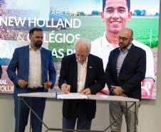 Agricultura digital: parceria com New Holland vai beneficiar 4,5 mil alunos de colégios agrícolas