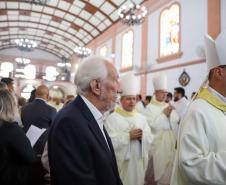 Piana participa da posse de Dom Paulo Alves Romão como bispo de Paranaguá, no Litoral