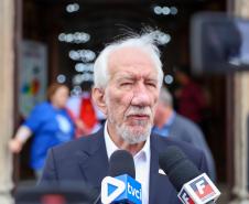 Piana participa da posse de Dom Paulo Alves Romão como bispo de Paranaguá, no Litoral