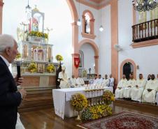 Piana participa da posse de Dom Paulo Alves Romão como bispo de Paranaguá, no Litoral