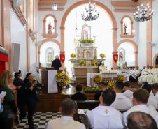 Piana participa da posse de Dom Paulo Alves Romão como bispo de Paranaguá, no Litoral