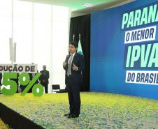 Ratinho Junior sanciona lei que reduz IPVA no Paraná e garante menor alíquota do Brasil