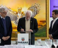 Governo do Paraná e BlackRock anunciam parceria para buscar investimentos internacionais