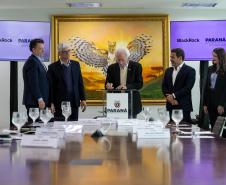 Governo do Paraná e BlackRock anunciam parceria para buscar investimentos internacionais
