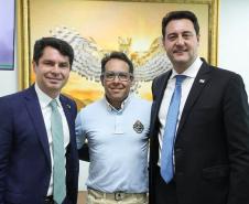 Governador recebe equipe do Ironman Brasil para discutir prova em Curitiba