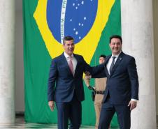 Ratinho Junior recebe Santiago Peña para debater novas oportunidades entre Paraná e Paraguai