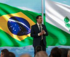 Ratinho Junior recebe Santiago Peña para debater novas oportunidades entre Paraná e Paraguai