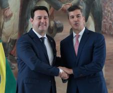 Ratinho Junior recebe Santiago Peña para debater novas oportunidades entre Paraná e Paraguai