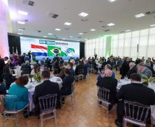 Ratinho Junior recebe Santiago Peña para debater novas oportunidades entre Paraná e Paraguai
