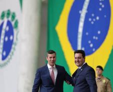 Ratinho Junior recebe Santiago Peña para debater novas oportunidades entre Paraná e Paraguai