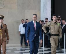 Ratinho Junior recebe Santiago Peña para debater novas oportunidades entre Paraná e Paraguai