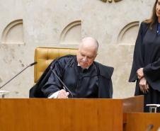 Darci Piana participa da posse do ministro Edson Fachin na presidência do STF