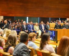 Darci Piana participa da posse do ministro Edson Fachin na presidência do STF