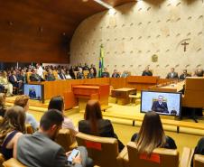 Darci Piana participa da posse do ministro Edson Fachin na presidência do STF