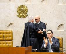 Darci Piana participa da posse do ministro Edson Fachin na presidência do STF