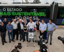 BUD traz inovação e será alternativa sustentável ao transporte coletivo, diz Ratinho Junior