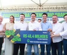 Estado libera R$ 48 milhões pelo Asfalto Novo, Vida Nova para Fazenda Rio Grande