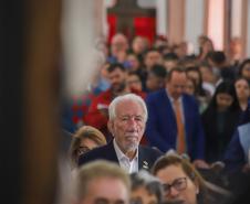 Piana participa da posse de Dom Paulo Alves Romão como bispo de Paranaguá, no Litoral