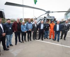 Paraná reforça fiscalização ambiental com 50 caminhonetes e novo helicóptero